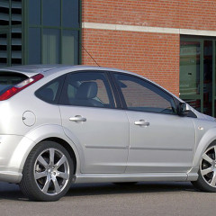 Накладки на пороги "MS" для Ford Focus 2 (2004-2011)